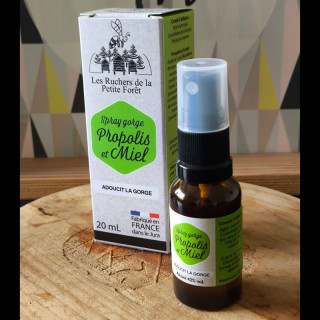 Spray gorge miel et propolis