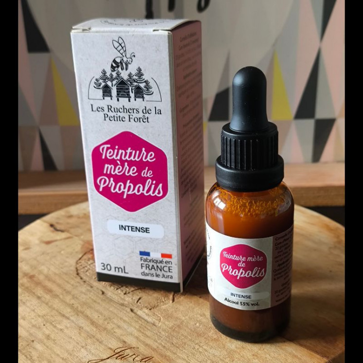 Teinture mère de propolis intense
