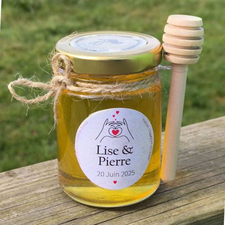 petit pot de miel cadeau invité mariage