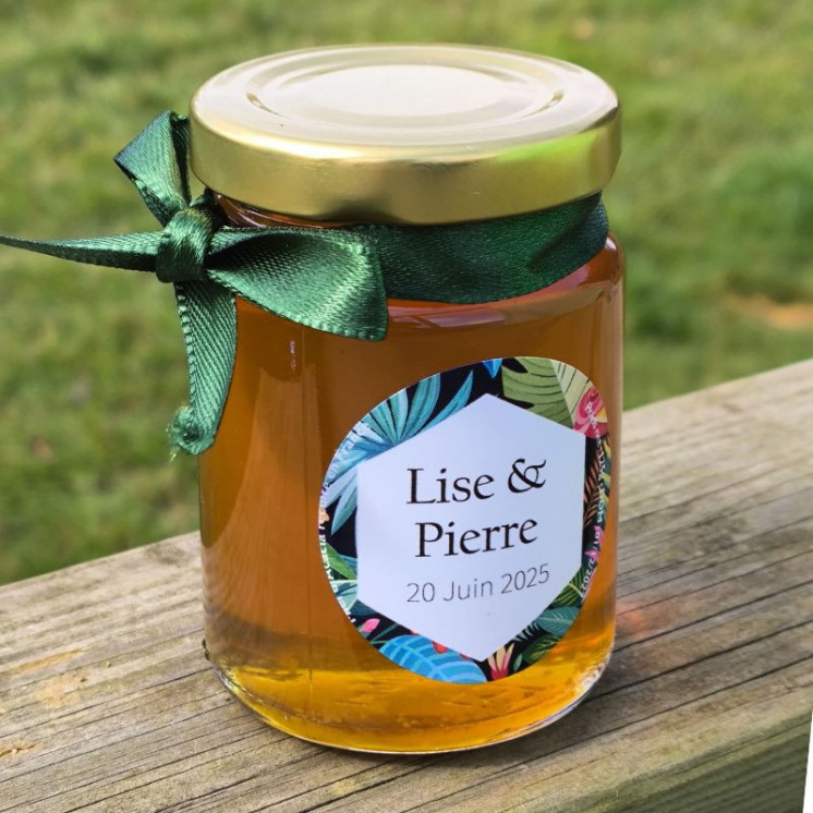 petit pot de miel cadeau invité mariage