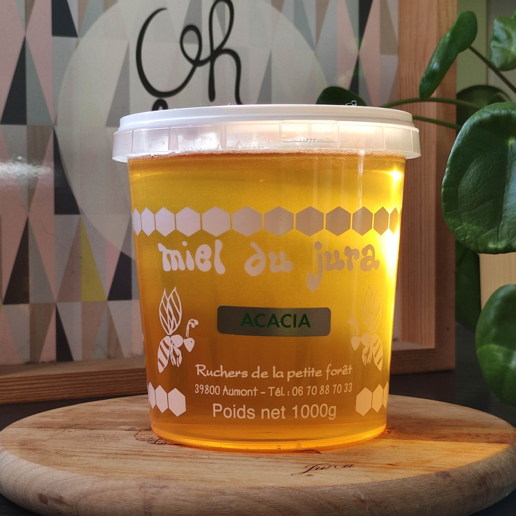 miel acacia du jura pot 1 kg