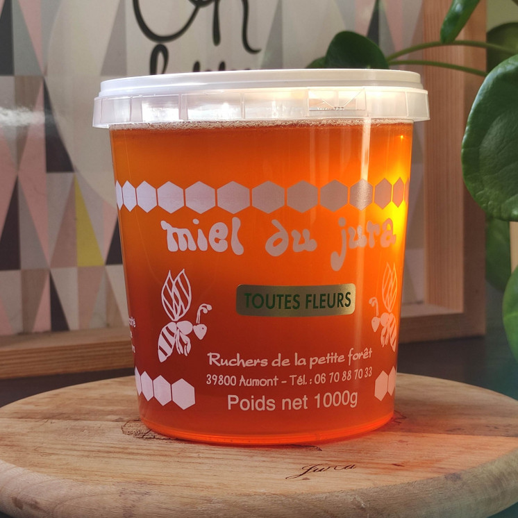 Miel de fleurs du Jura pot 1 Kg