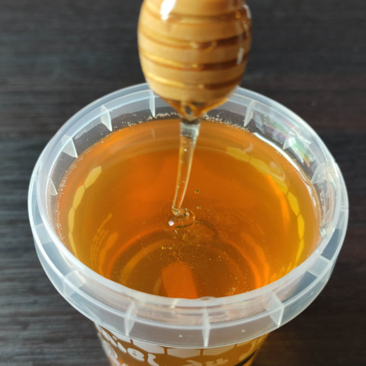 Texture miel acacia du jura