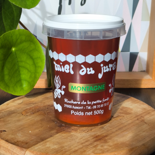 Miel de montagne du Jura pot 500 g